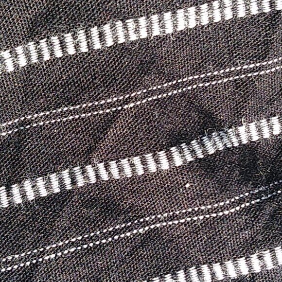 Sean John Men's Black White Striped Button Down - L - Original Fit - Picture 9 of 14